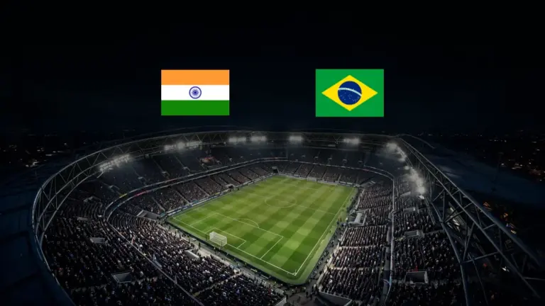 India x Brasil ao vivo: onde assistir e horário hoje (03/10)