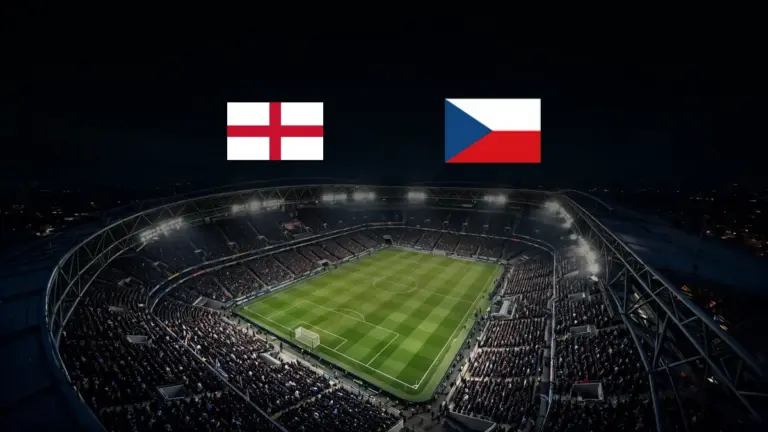 England x Czech Republic ao vivo: onde assistir e horário hoje (06/10)