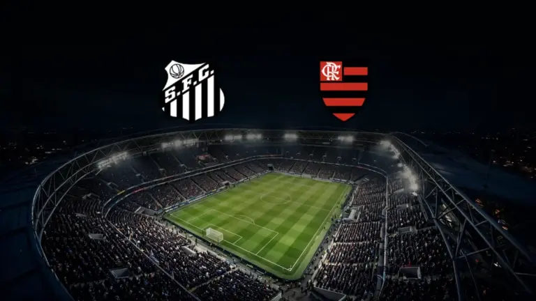 Santos x Flamengo ao vivo: onde assistir e horário hoje (08/10)